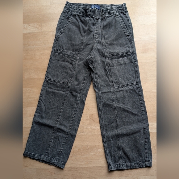 GAP Women's High Rise Wide-Leg Pull-On Jeans, Size Small - Picture 1 of 10